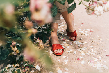 Mules shoes, heeled mules Melvin & Hamilton