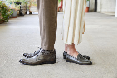 Men and women khaki shoes Melvin & Hamilton