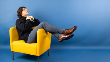 Suit with Men's Derby Shoes Flynn 1 Melvin & Hamilton