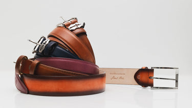 Leather belts Melvin & Hamilton