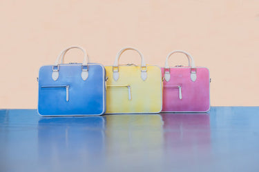 Leather handbag Melvin & Hamilton