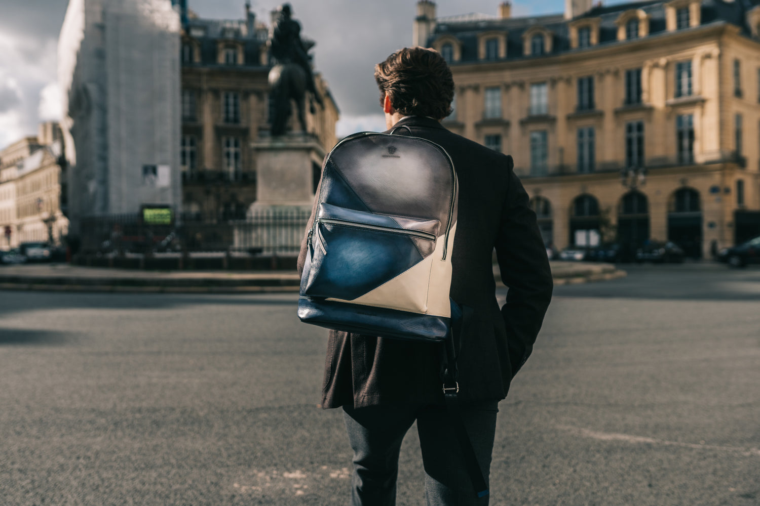Leather backpack Kyoto Melvin & Hamilton