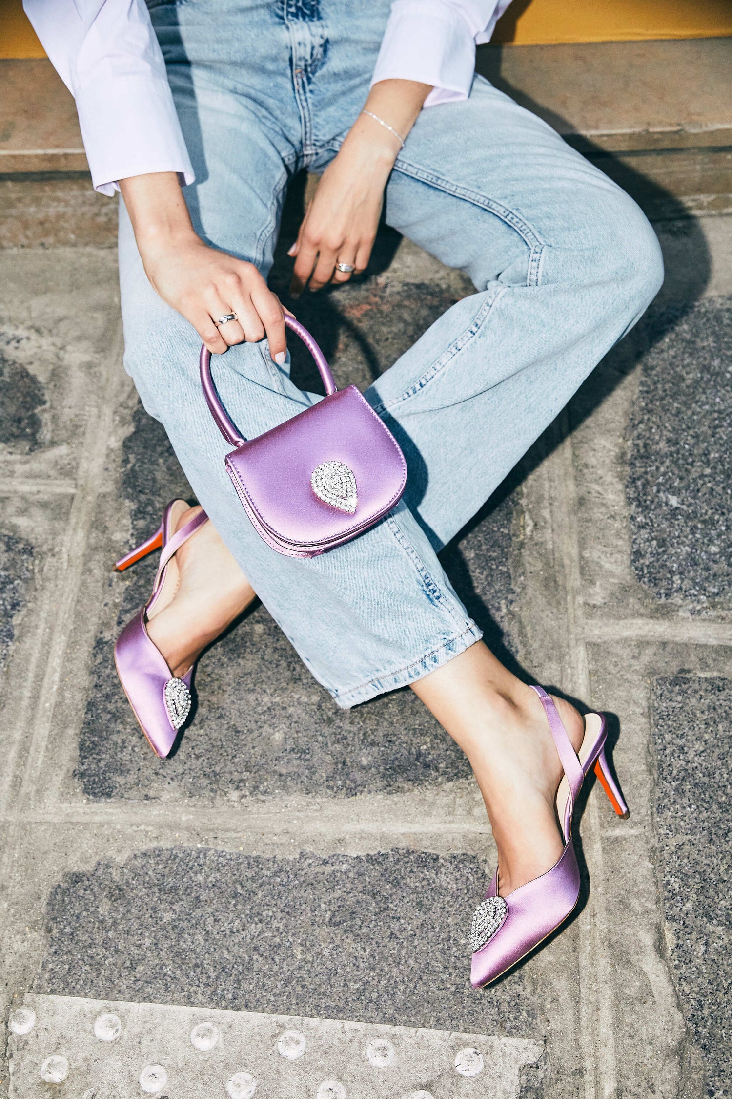 Lisa 1 Pumps and Viola handbag Melvin & Hamilton x Fratelli Russo