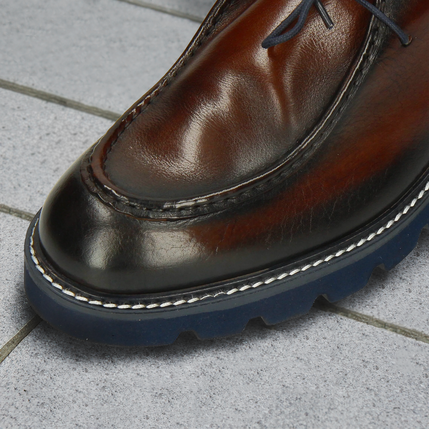 Apron toe derbies Pierce 10 Melvin & Hamilton