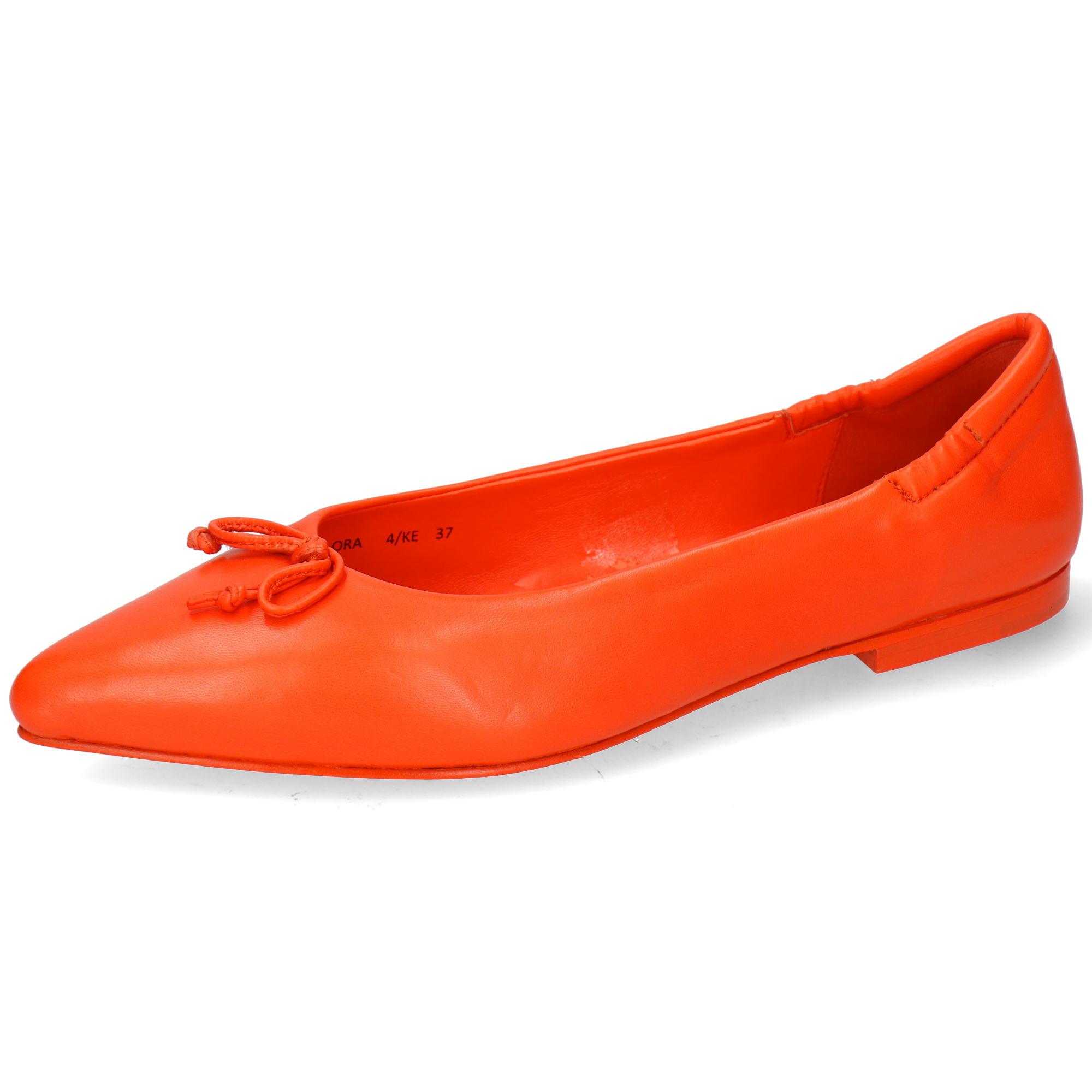 Orange ballet pumps clearance