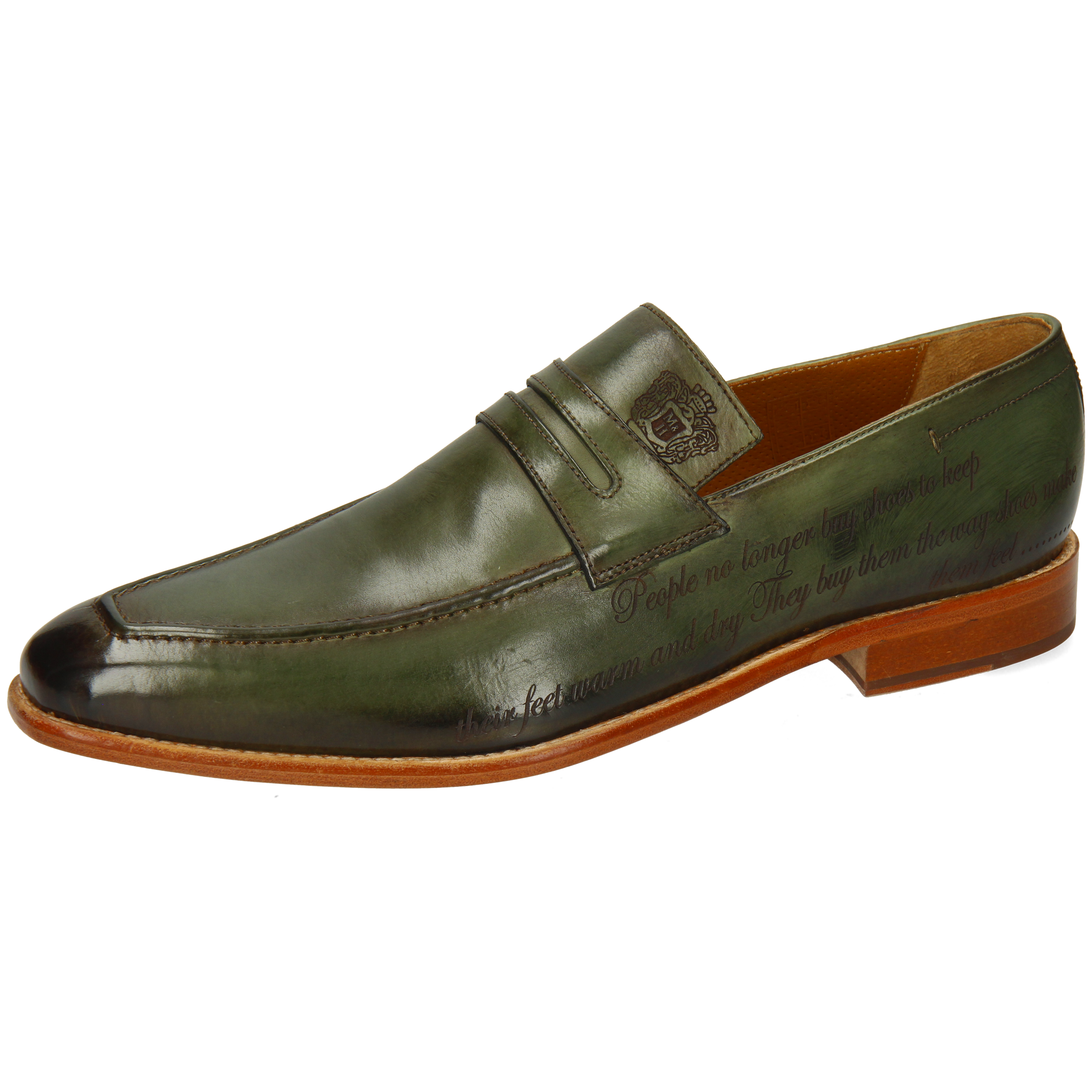 Leonardo 37 Crust Lasercut Prato Lining Melvin Hamilton