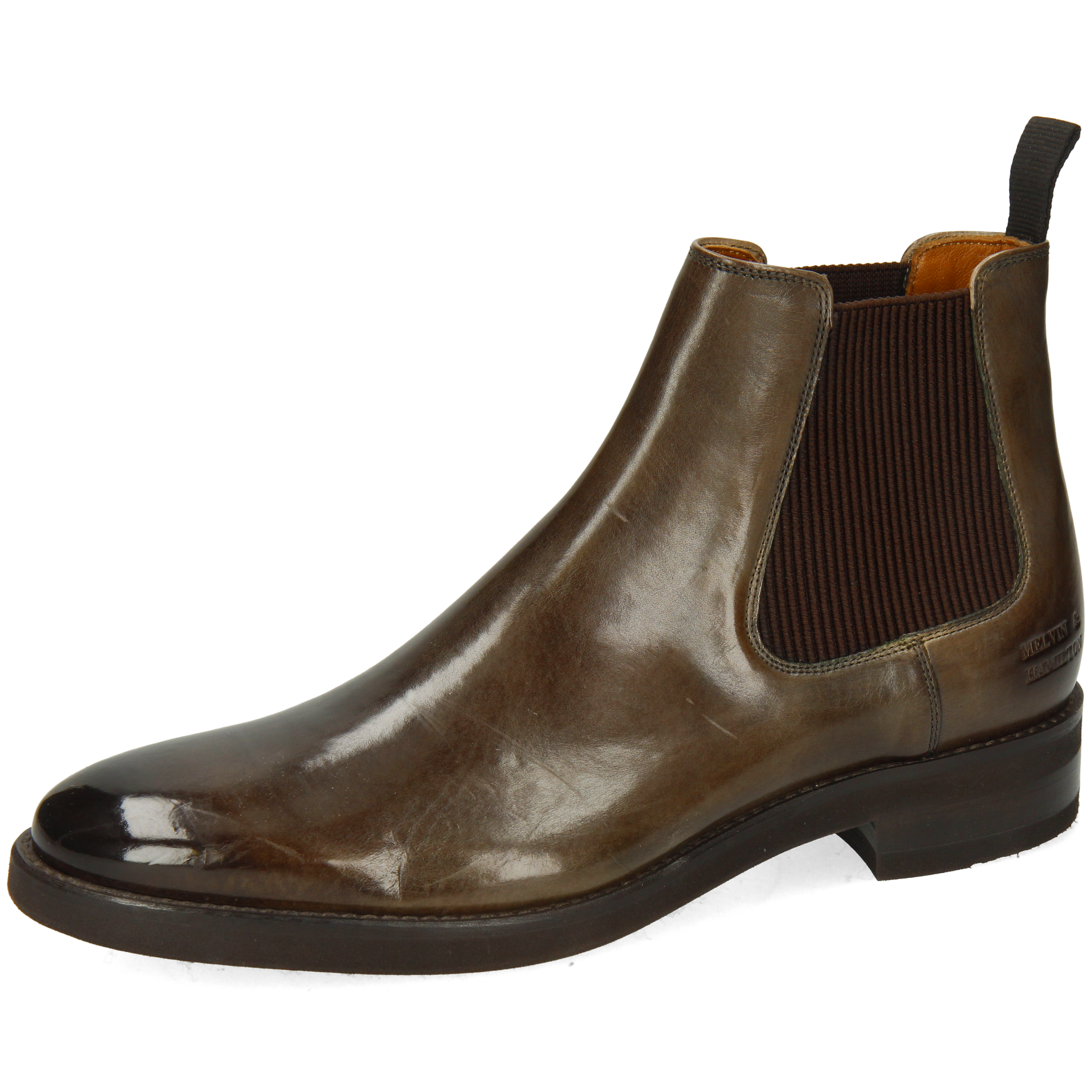 Clint Seaweed Elastic Ribbed Dark Brown – Melvin Hamilton