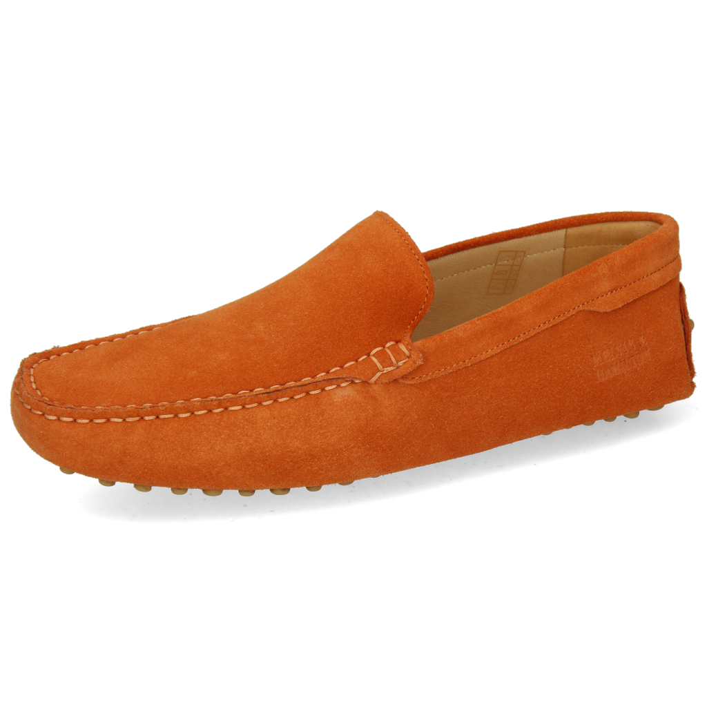Nelson 1 Suede Pattini Winter Orange Melvin Hamilton