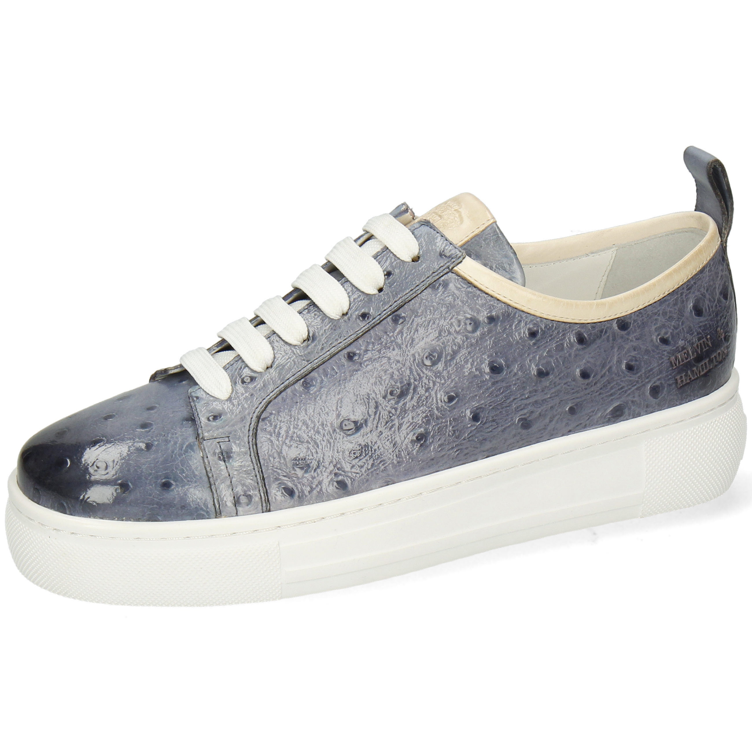 Amber Vegas Ostrich Satellite Binding – Melvin Hamilton