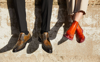 Men's derbies Marvin 1 and Women's ankle boots Selina 29 Melvin & Hamilton