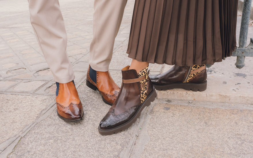 Ankle Boots in Budapest style - Melvin & Hamilton