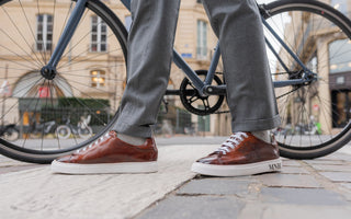 Men's Sneakers Harvey 88 Melvin & Hamilton with suit