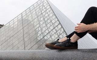 Mens black sneakers Melvin & Hamilton