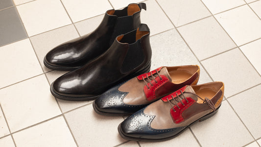 Shoes with full brogues or plain toe - Melvin & Hamilton