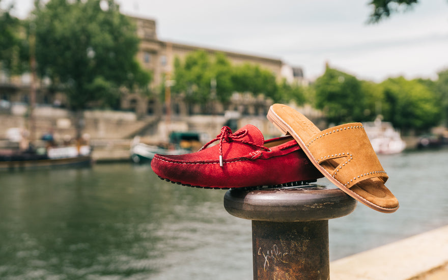 Suede shoes for men and women Melvin & Hamilton