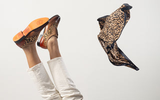 Women's derbies Selina 56 with leopard print - Melvin & Hamilton