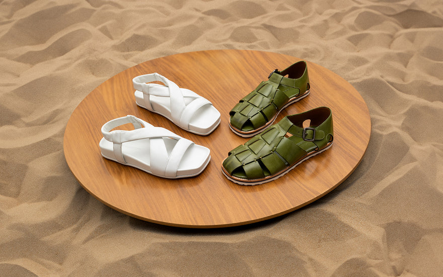 Sandals for men and women Melvin & Hamilton