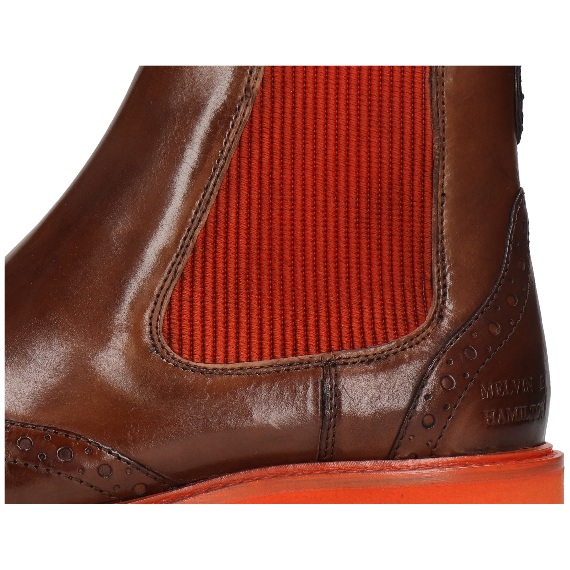 Melvin & Hamilton Dames Selina 29 Ankle Boot – Plantenleer Met Platte Hak