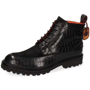 Pierce 23 Torino Crock Black – Melvin & Hamilton