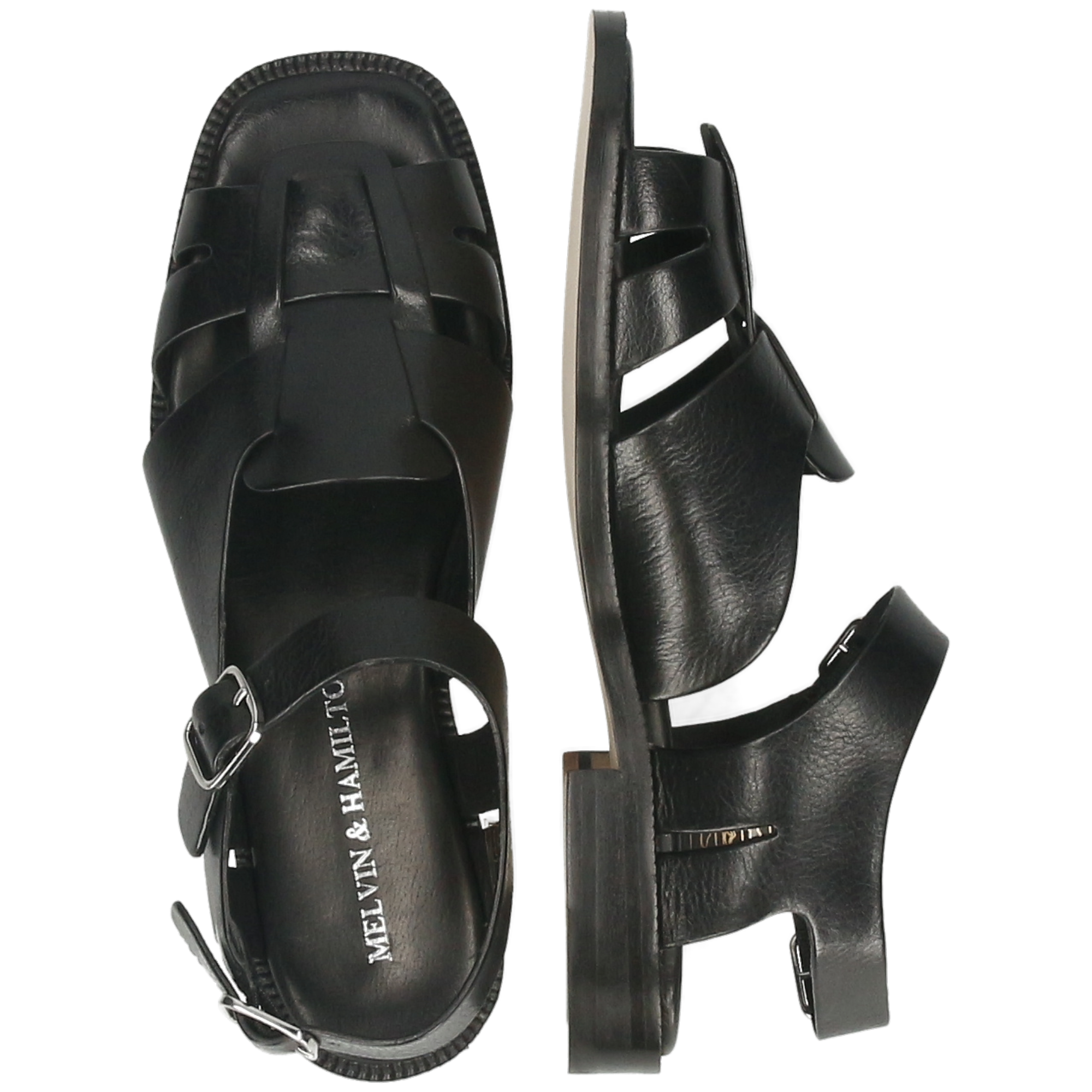 Everly 1 Torino Black Buckle – Melvin & Hamilton