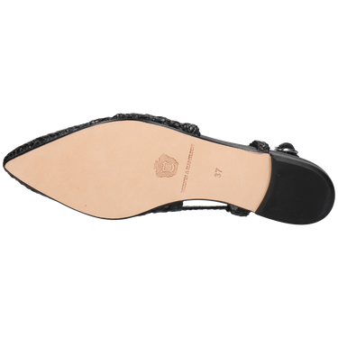 Melvin & Hamilton ALEXA 49 - Ballerine - black/tan/nero Melvin & Hamilton ALEXA 49 - Ballerine - black/tan/nero