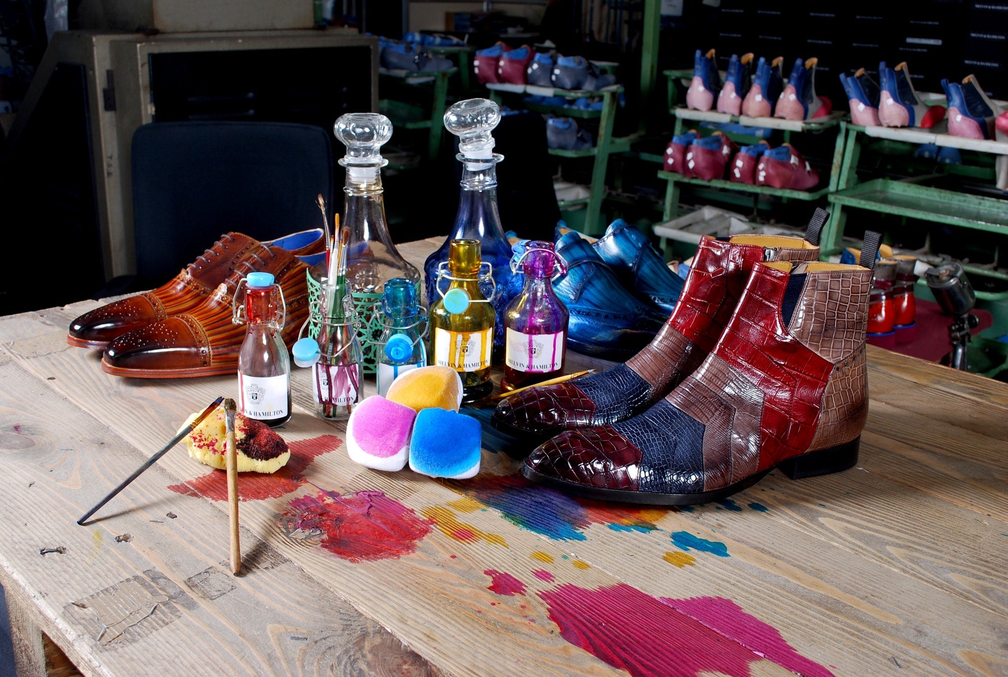 Originality creativity shoes leather goods Melvin & Hamilton