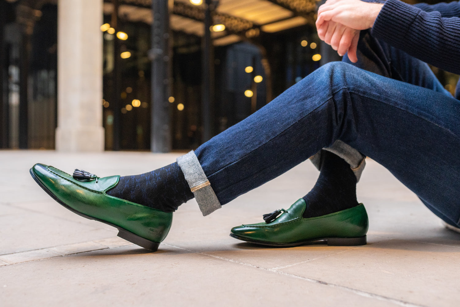 Men's loafers and socks how to wear this duo with style? Melvin