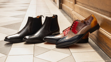 Men's ankle boots Clint 7 and Men's derbies Jeff 14 Melvin & Hamilton