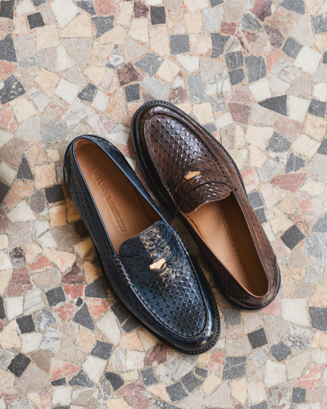 Leather shoes Melvin & Hamilton