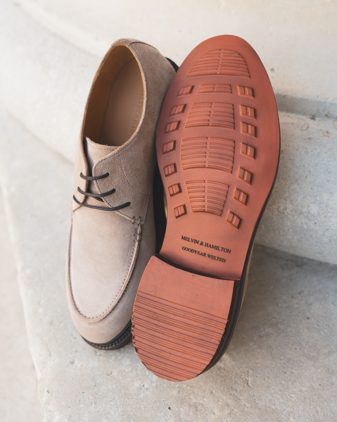 Dylan 5 Woven Mid Brown Crust – Melvin & Hamilton