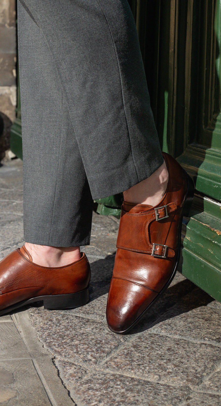 Straight toe-cap Monk shoes Lance 1 Melvin & Hamilton