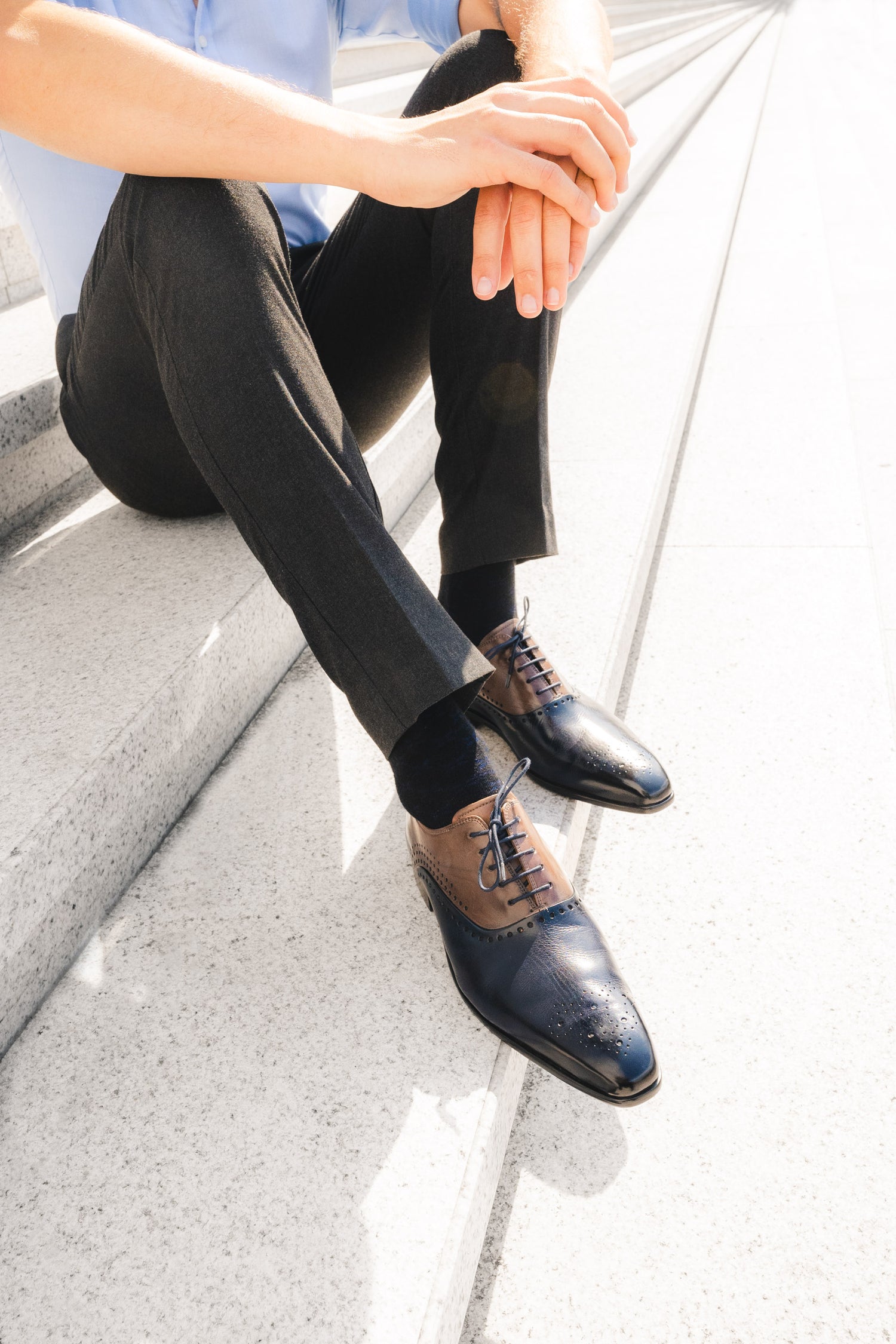 Full brogue Oxford shoes Lewis 41 Melvin & Hamilton