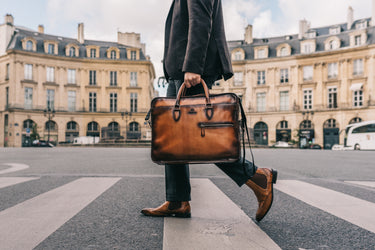 Leather business bag Toronto Melvin & Hamilton
