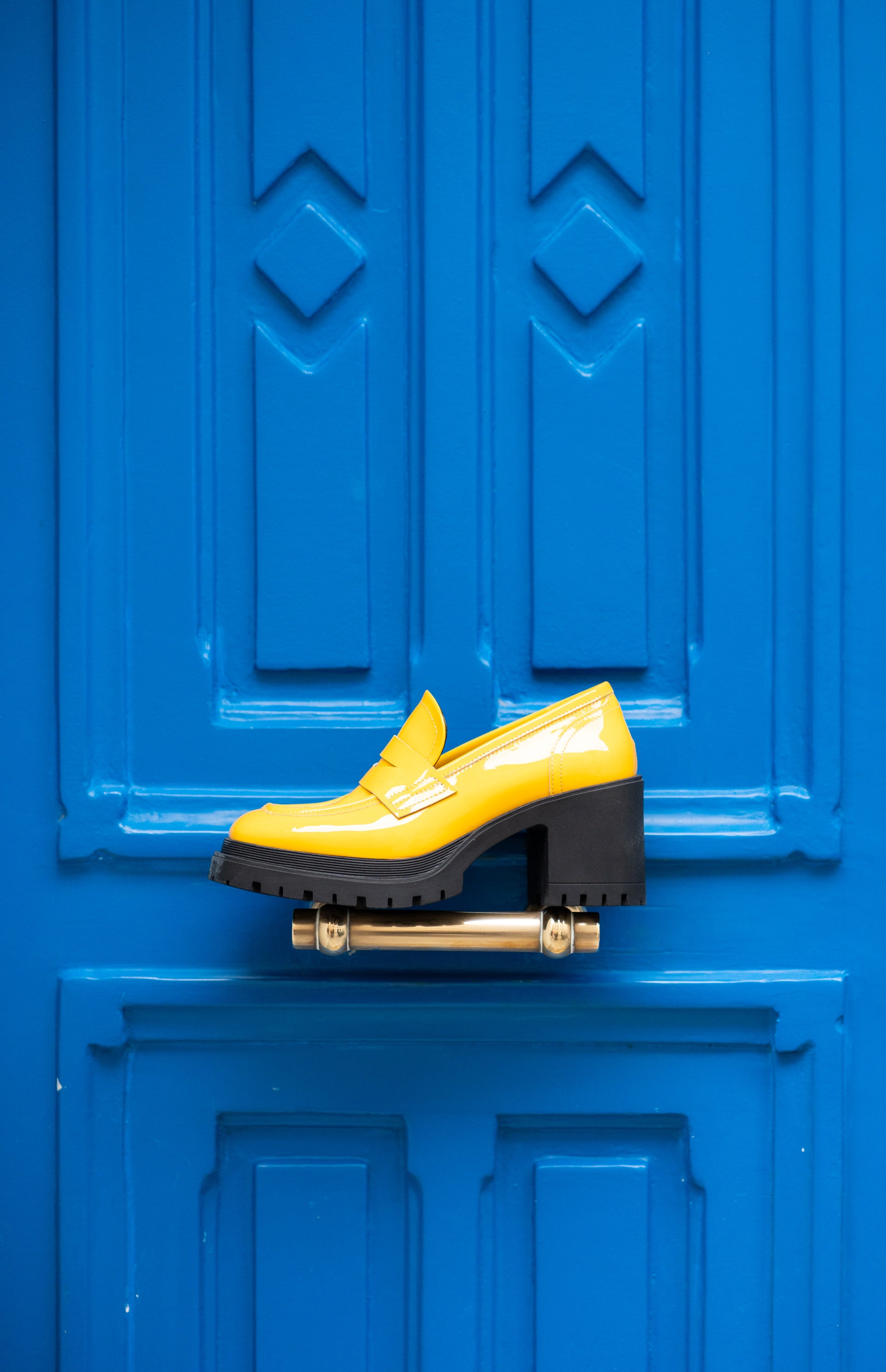 Yellow Stefy heels Melvin & Hamilton