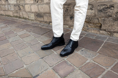 leather dress shoes in rain Shoes in wet weather: How to deal with rain and salt damage Permanent Style