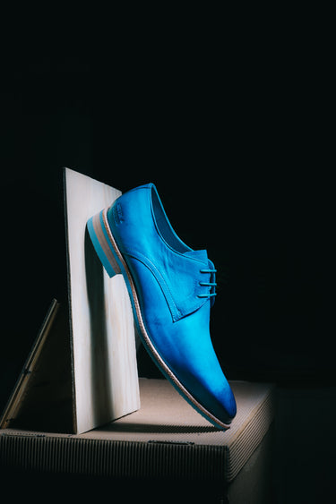 Men's colourful derby shoes by Melvin & Hamilton