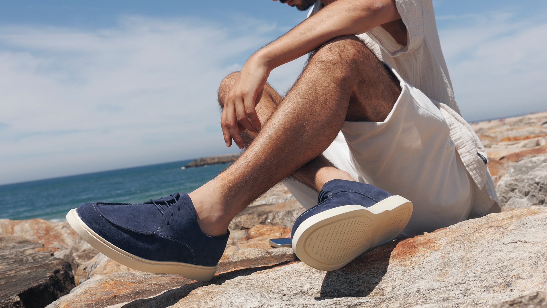 Suede leather shoes deals