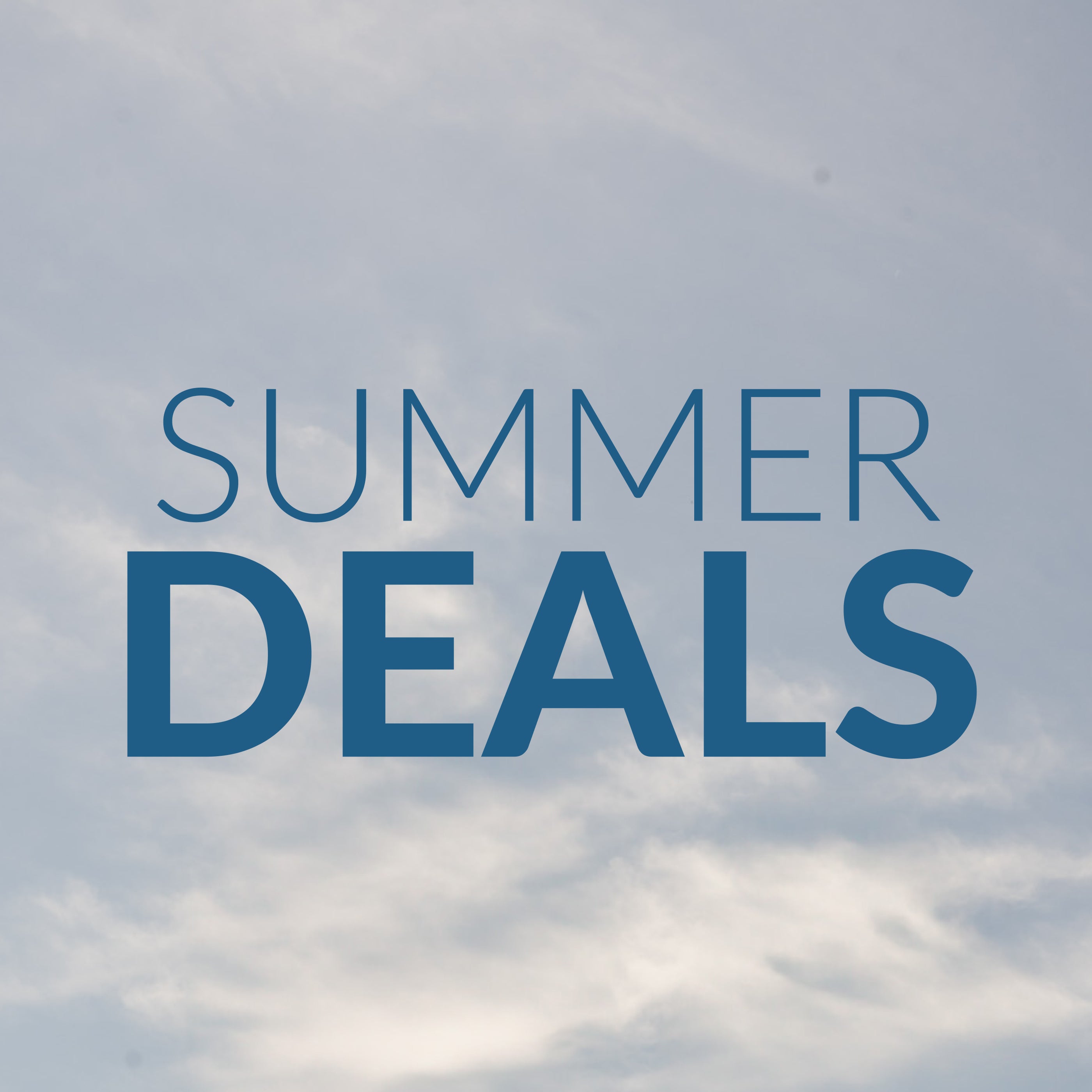 summer deals -30% all summer styles