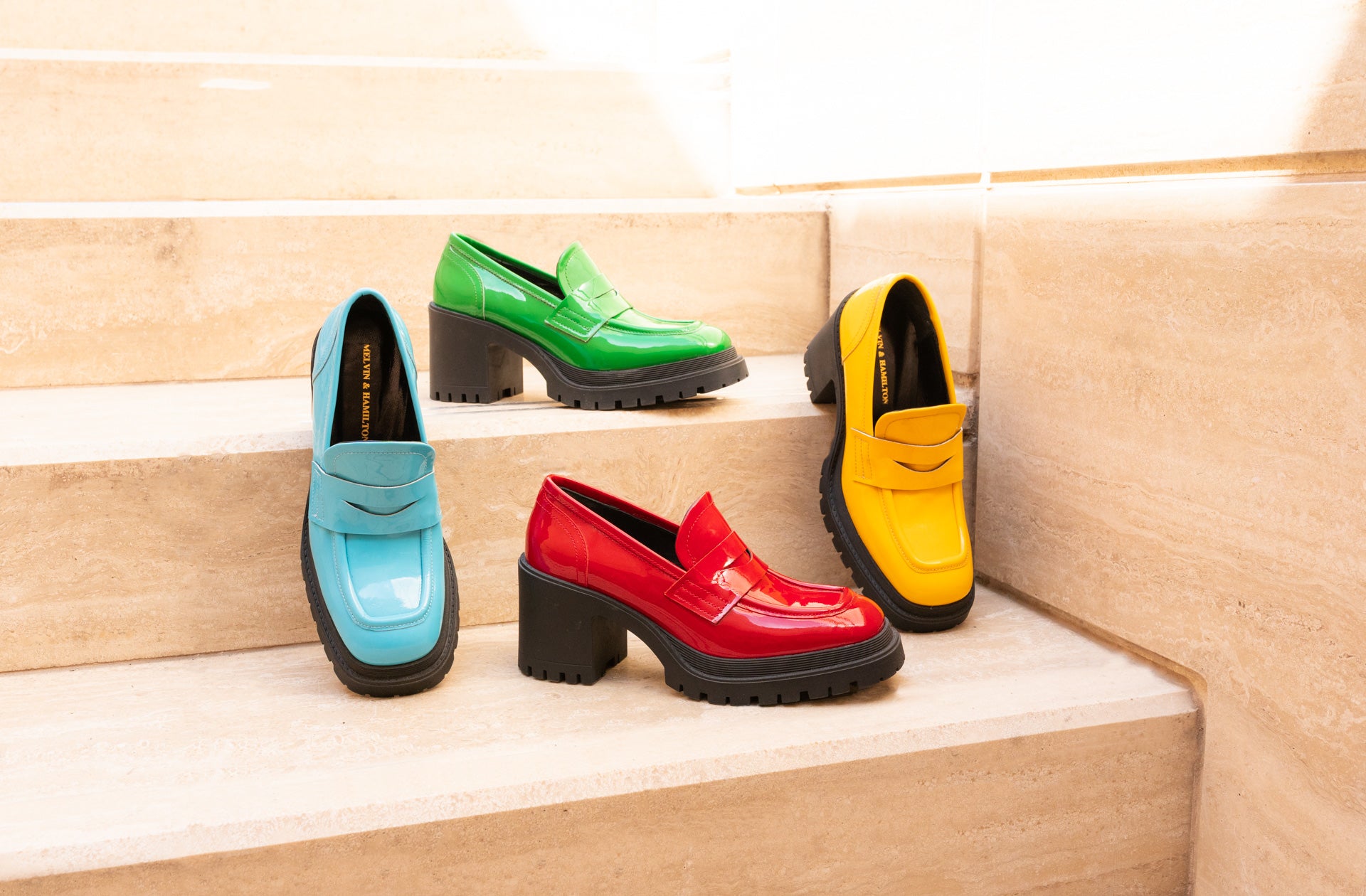 Stefy Heeled Loafers - Melvin & Hamilton