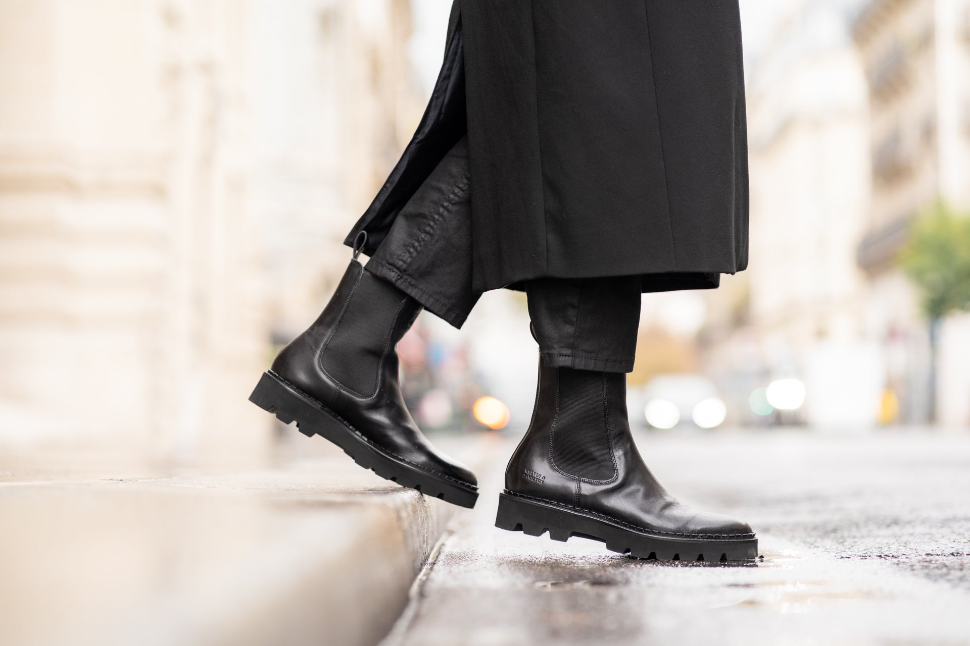 PVC Daily Wear Rainy Sandals For Men Black
