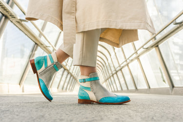 Women's colourful ankle boots by Melvin & Hamilton