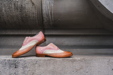 Pastel coloured shoes by Melvin & Hamilton