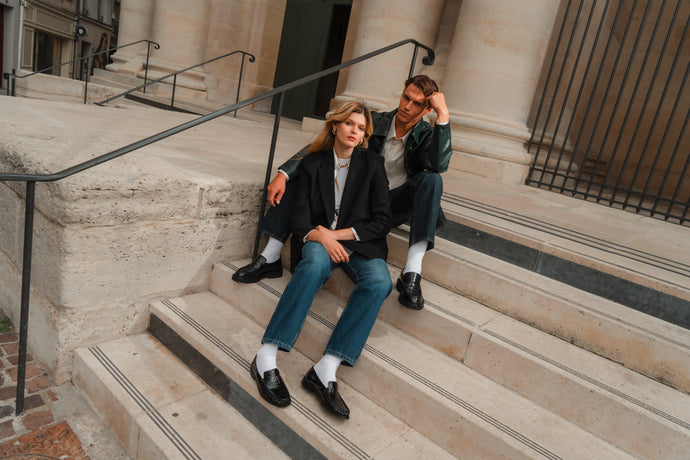 Women loafers Kamilla 6 and men loafers Matteo 1 AW25 Melvin & Hamilton 