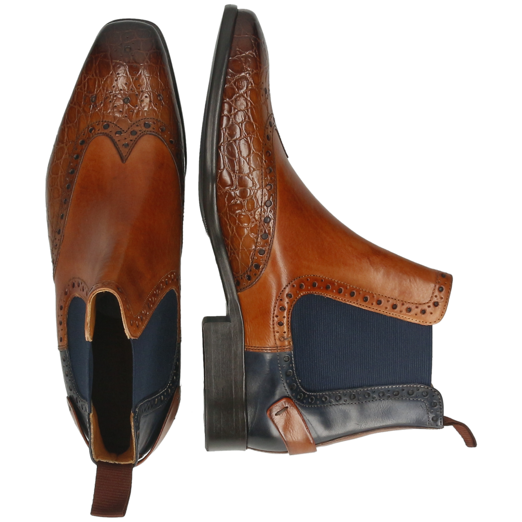 Bond 3 Croco Wood Crust – Melvin & Hamilton