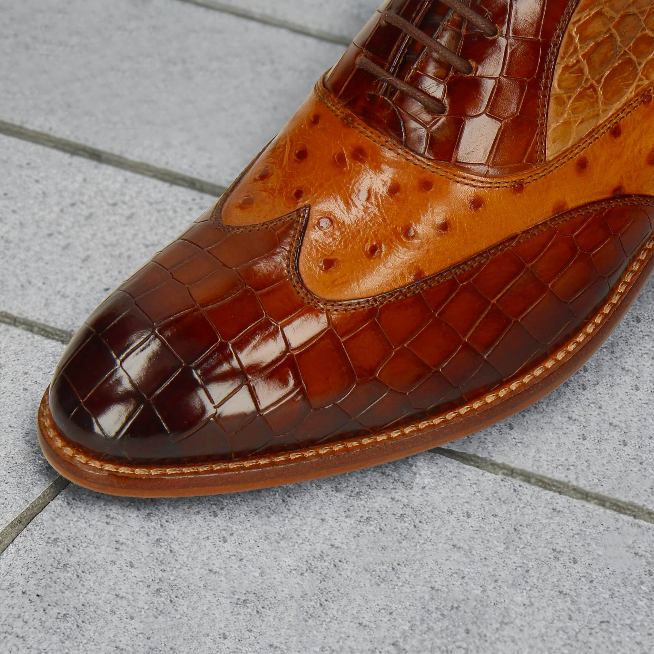 Brogues, wingtip, cap toe: all about different shoe toe caps – Melvin ...