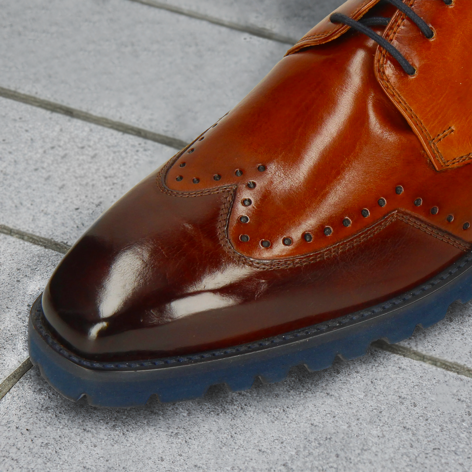 Perforated wingtip derbies Emil 3 Melvin & Hamilton