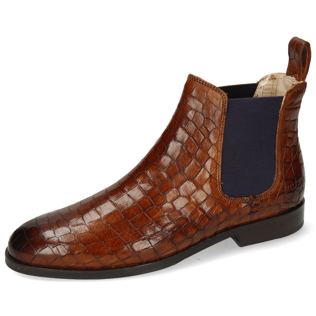 Susan 10 Crock Mid Brown Elastic Purple Melvin Hamilton