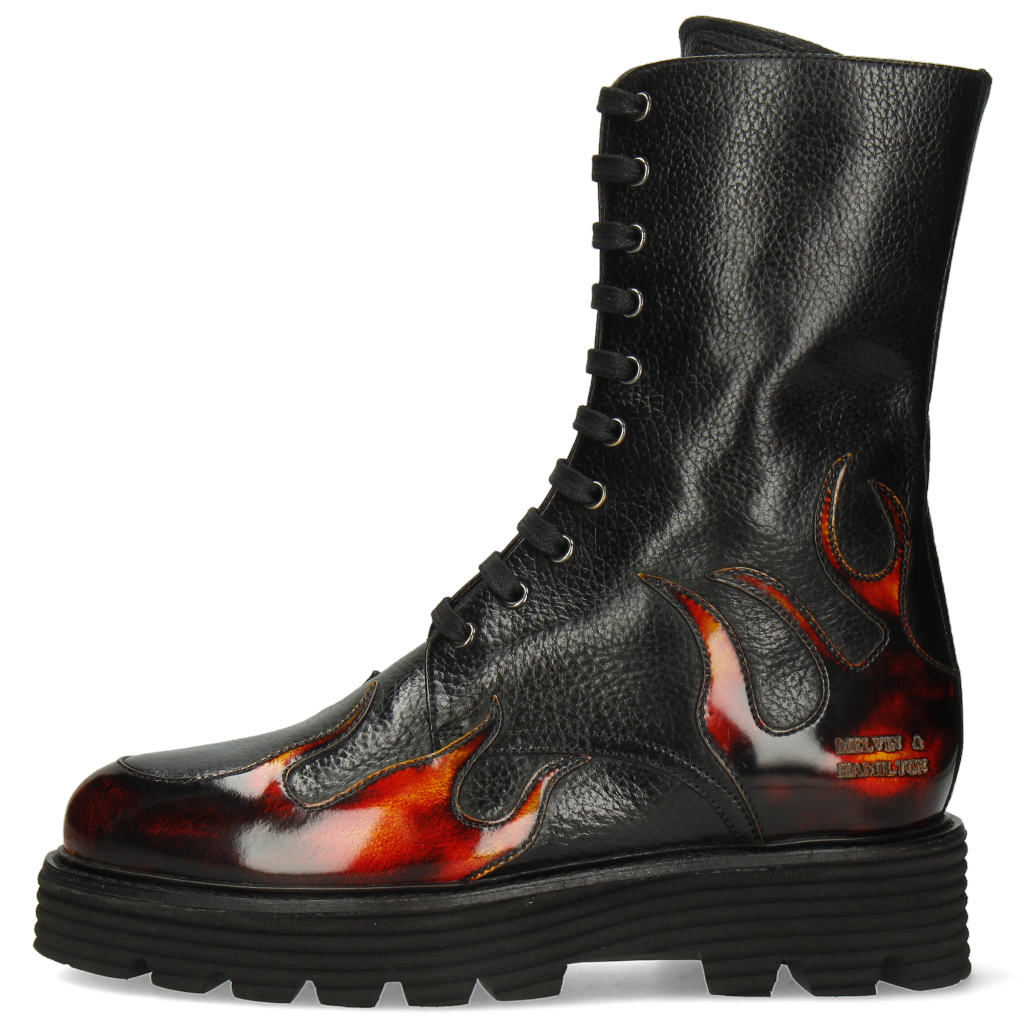 Leonie 19 Prato Black Fire Patch Melvin Hamilton