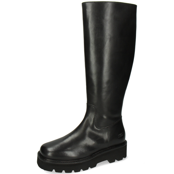 Cassy 6 Palma Extra Oily Black Trimm Gold Melvin Hamilton