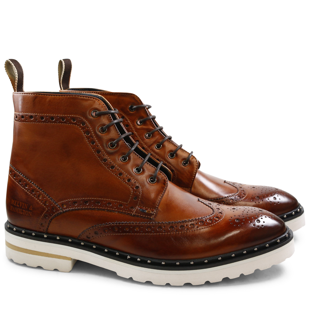 Matthew 7 Tan Aspen White Welt Natural Rivets – Melvin & Hamilton